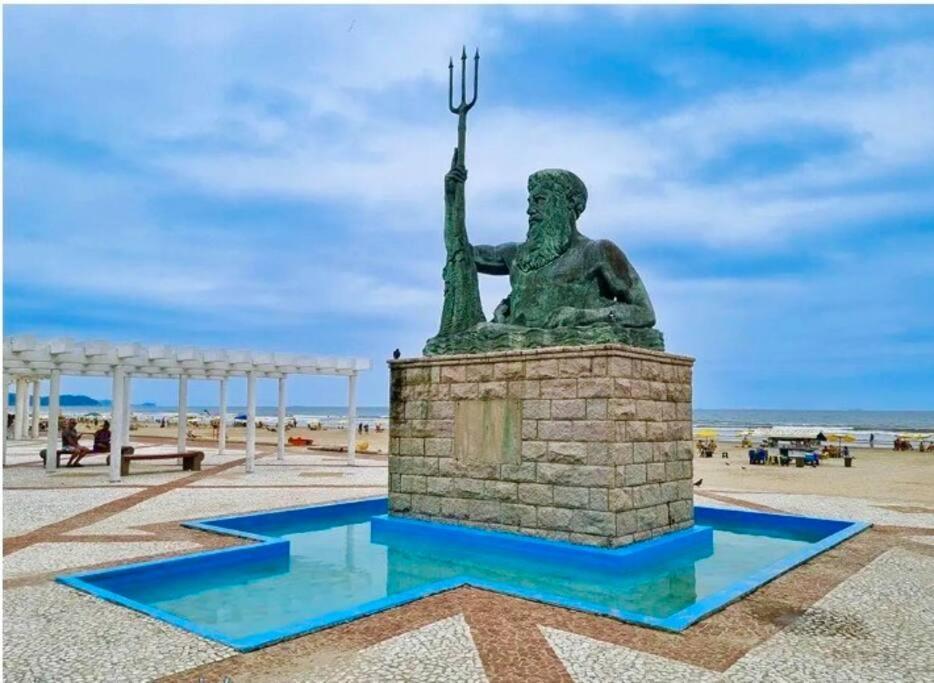 Apto Aconchegante - Praia Grande المظهر الخارجي الصورة