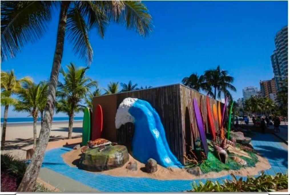 Apto Aconchegante - Praia Grande المظهر الخارجي الصورة